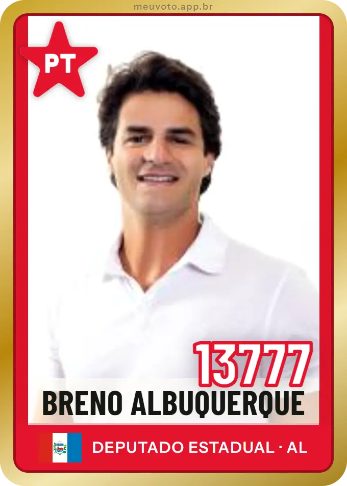 Carta de Breno Albuquerque, número 13777, PT