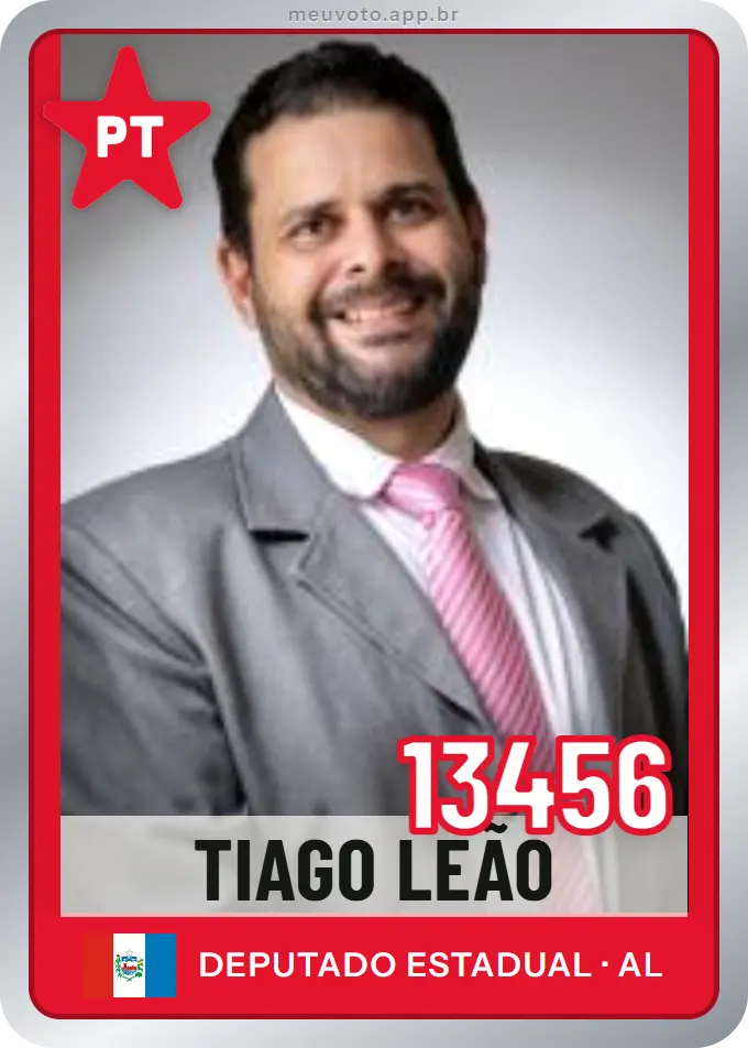 Carta de Tiago Leão, número 13456, PT