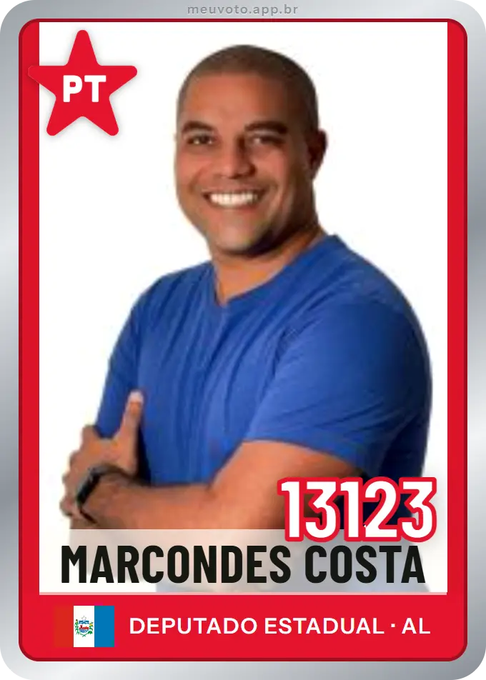 Carta de Marcondes Costa, número 13123, PT