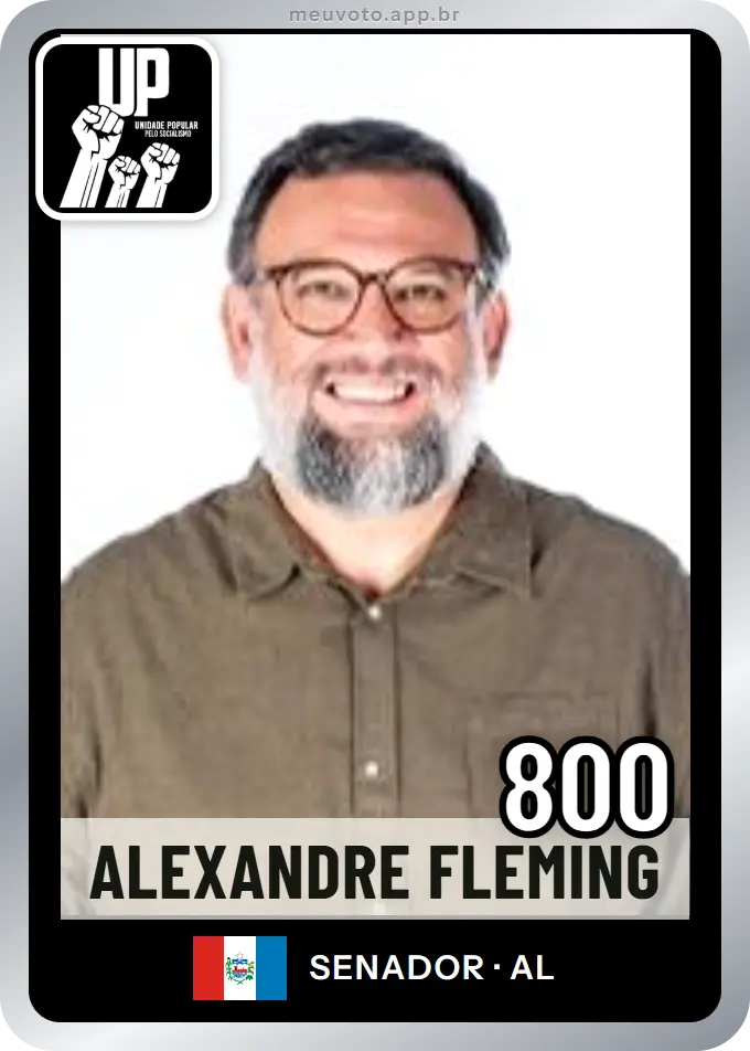 Carta de Alexandre Fleming, número 800, UP