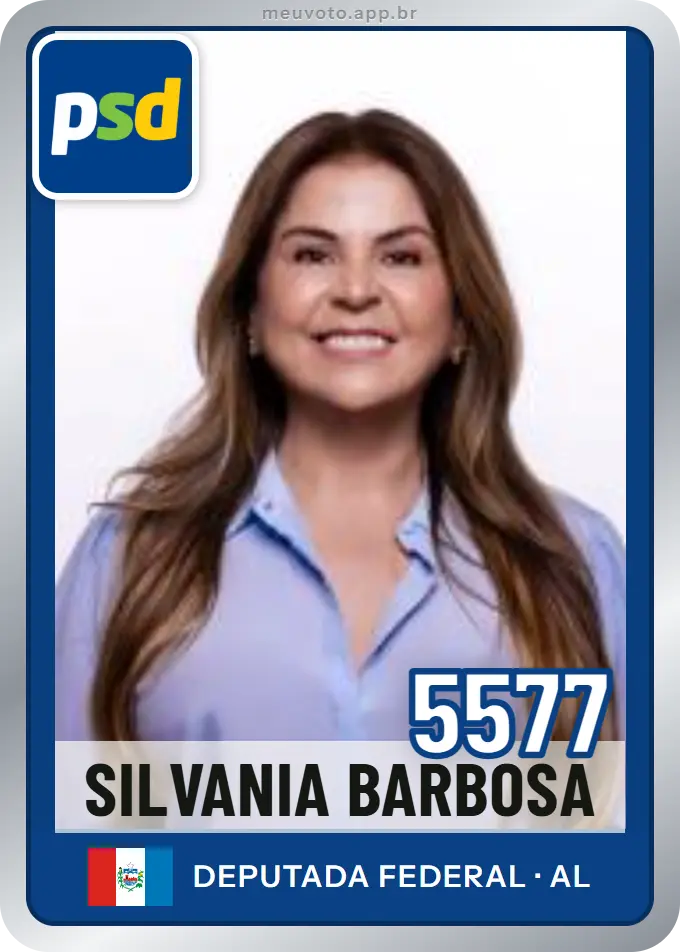 Carta de Silvania Barbosa, número 5577, PSD
