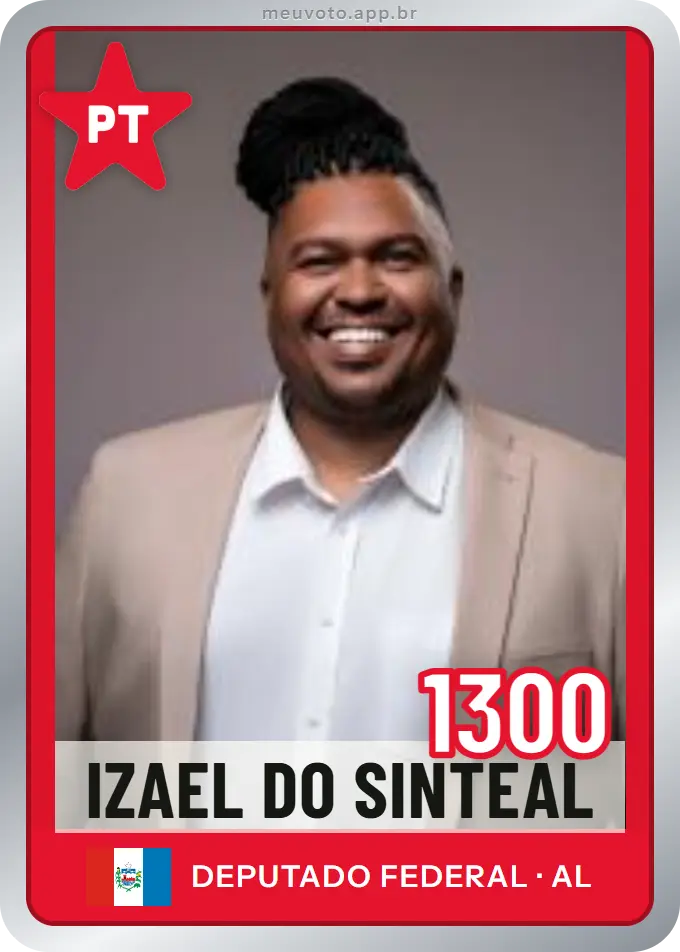 Carta de Izael do Sinteal, número 1300, PT
