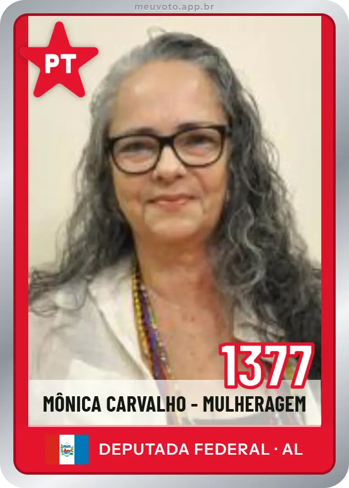 Carta de Mônica Carvalho - Mulheragem, número 1377, PT