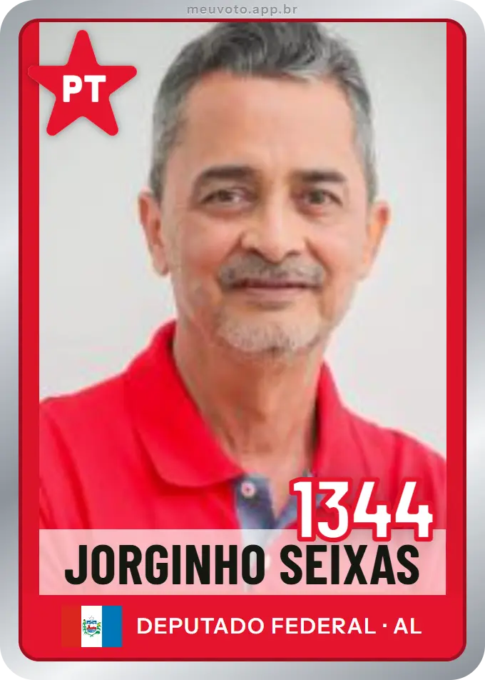 Carta de Jorginho Seixas, número 1344, PT