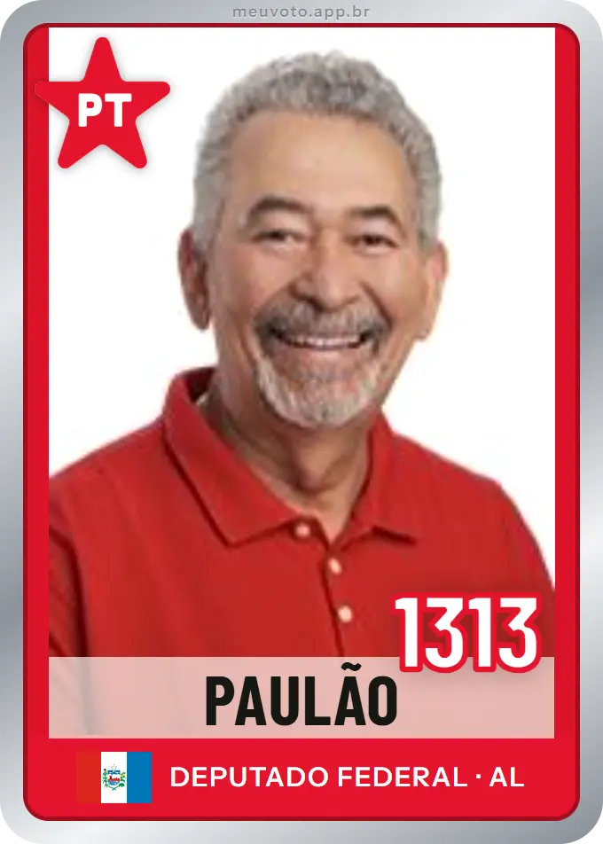 Carta de Paulão, número 1313, PT