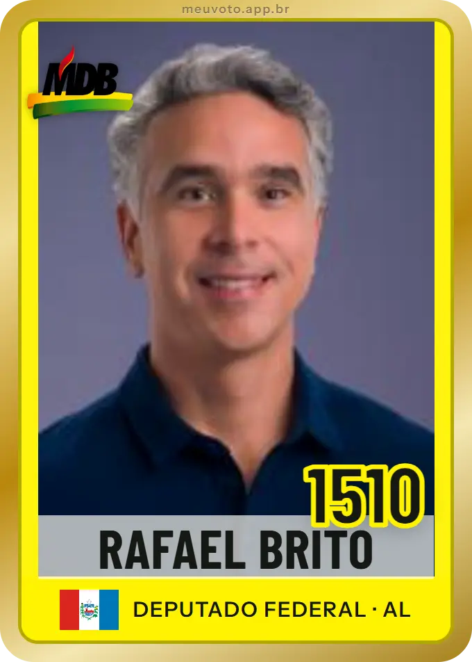 Carta de Rafael Brito, número 1510, MDB