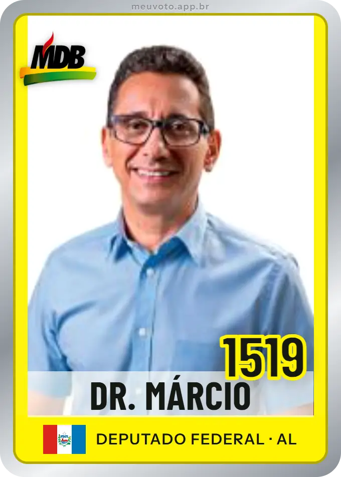 Carta de Dr. Márcio, número 1519, MDB
