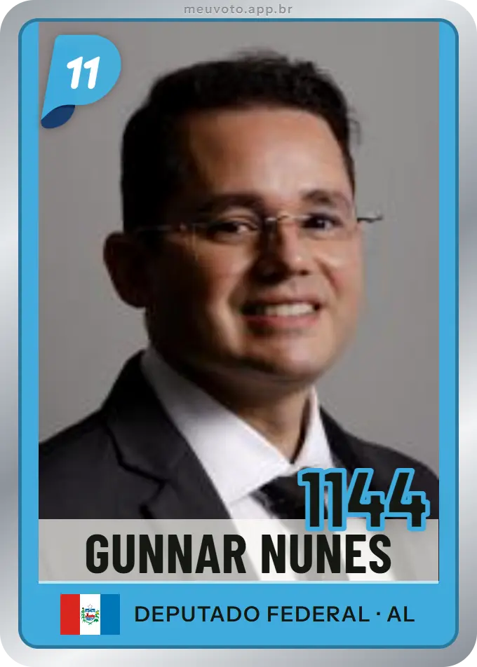 Carta de Gunnar Nunes, número 1144, PP