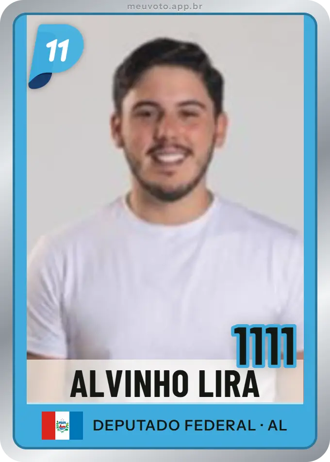 Carta de Alvinho Lira, número 1111, PP