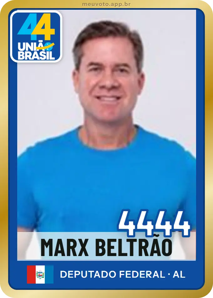 Carta de Marx Beltrão, número 4444, União