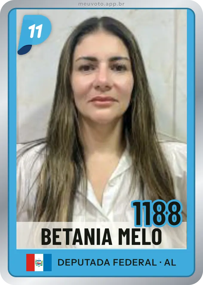 Carta de Betania Melo, número 1188, PP