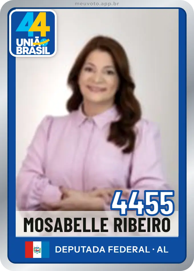Carta de Mosabelle Ribeiro, número 4455, União