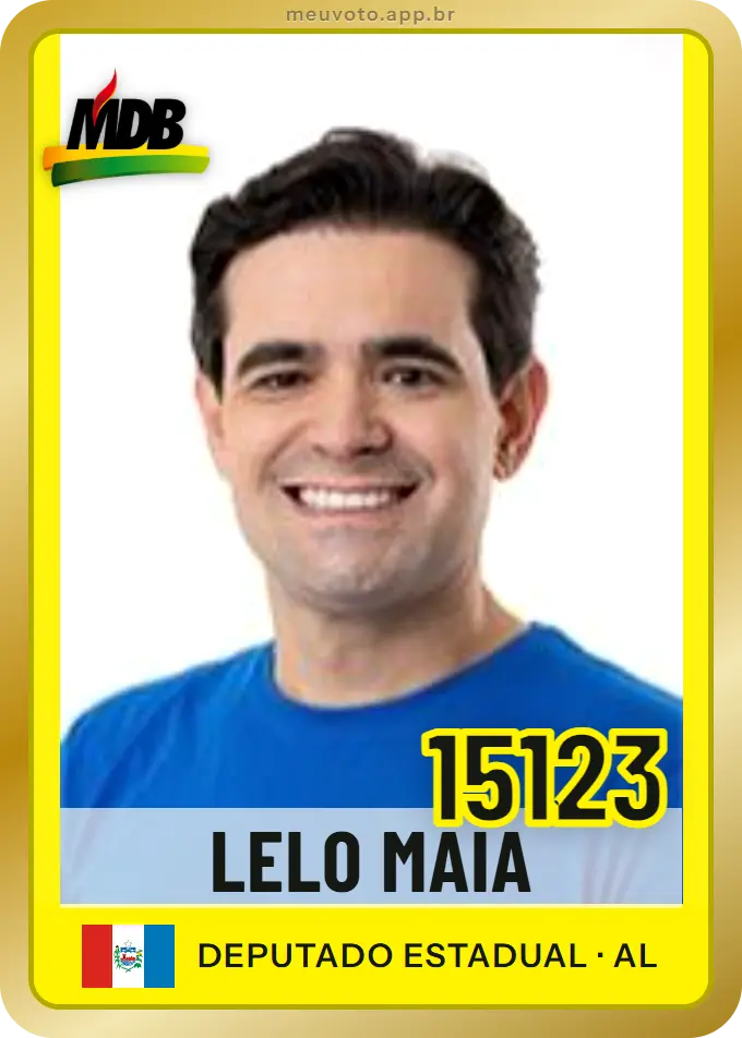 Carta de Lelo Maia, número 15123, MDB