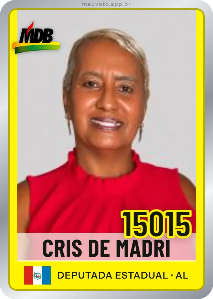 Carta de Cris de Madrí, número 15015, MDB