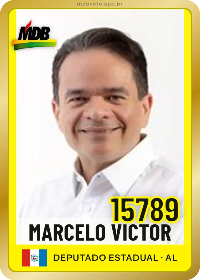 Carta de Marcelo Victor, número 15789, MDB