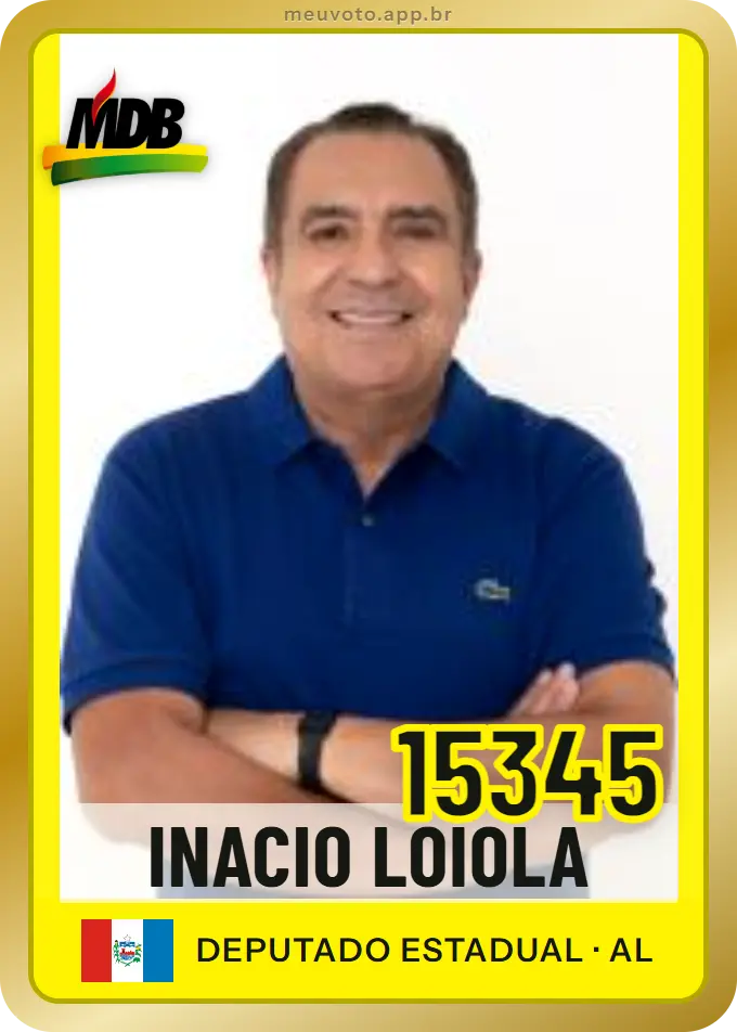 Carta de Inacio Loiola, número 15345, MDB