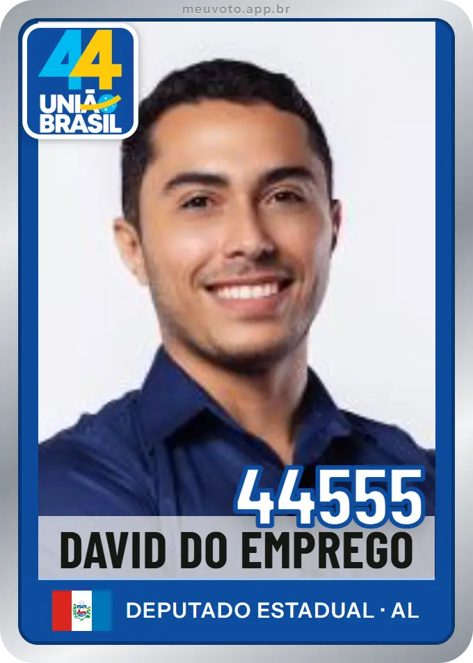 Carta de David do Emprego, número 44555, União