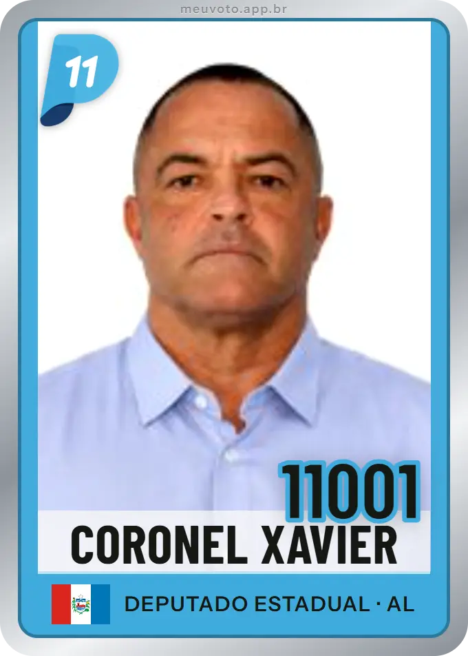 Carta de Coronel Xavier, número 11001, PP