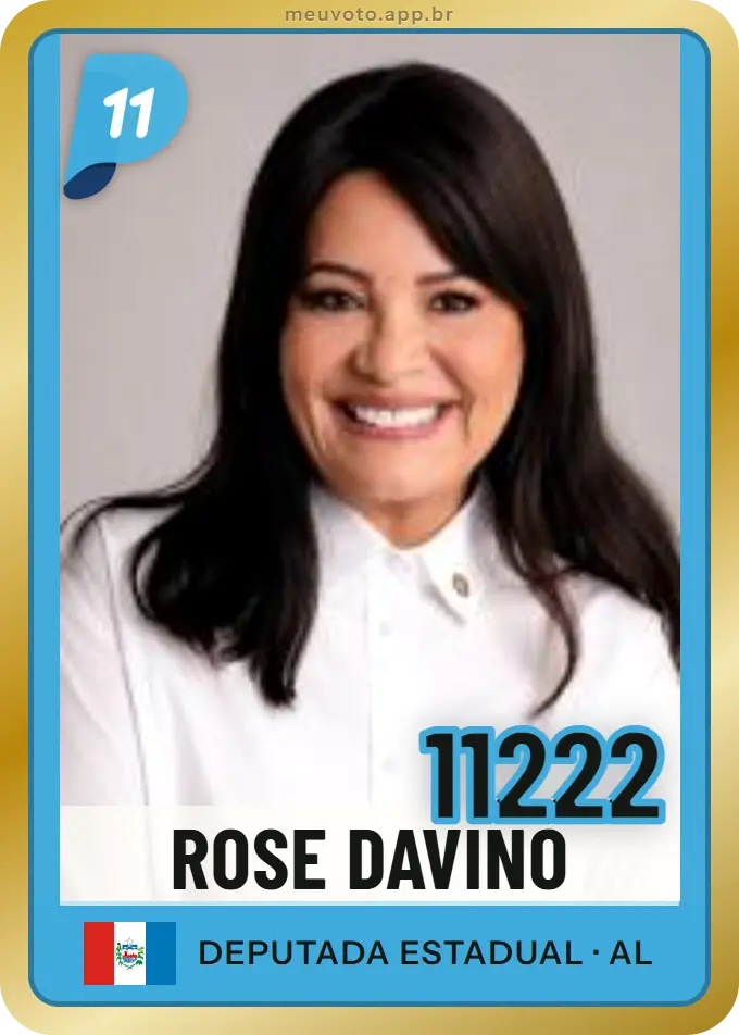 Carta de Rose Davino, número 11222, PP