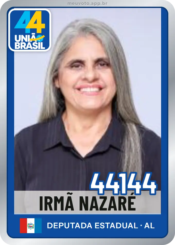 Carta de Irmã Nazaré, número 44144, União