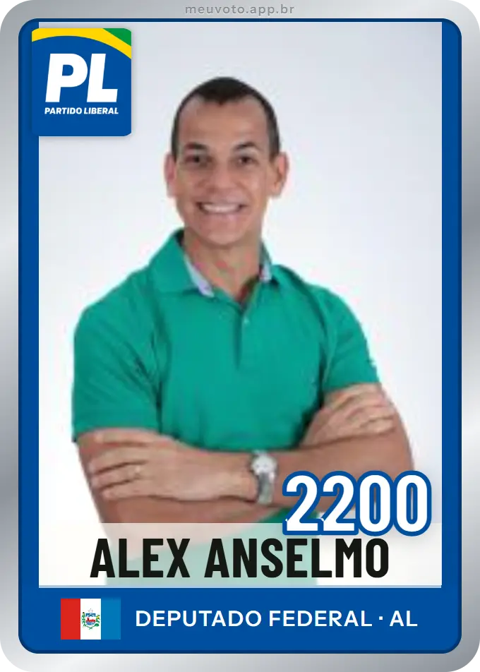 Carta de Alex Anselmo, número 2200, PL