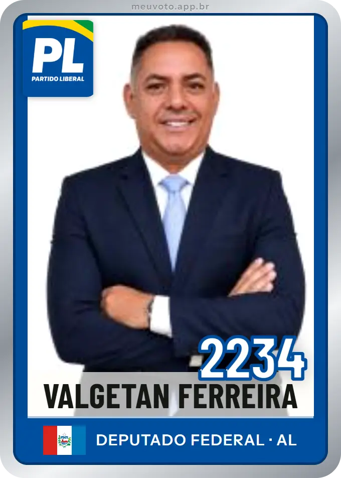 Carta de Valgetan Ferreira, número 2234, PL