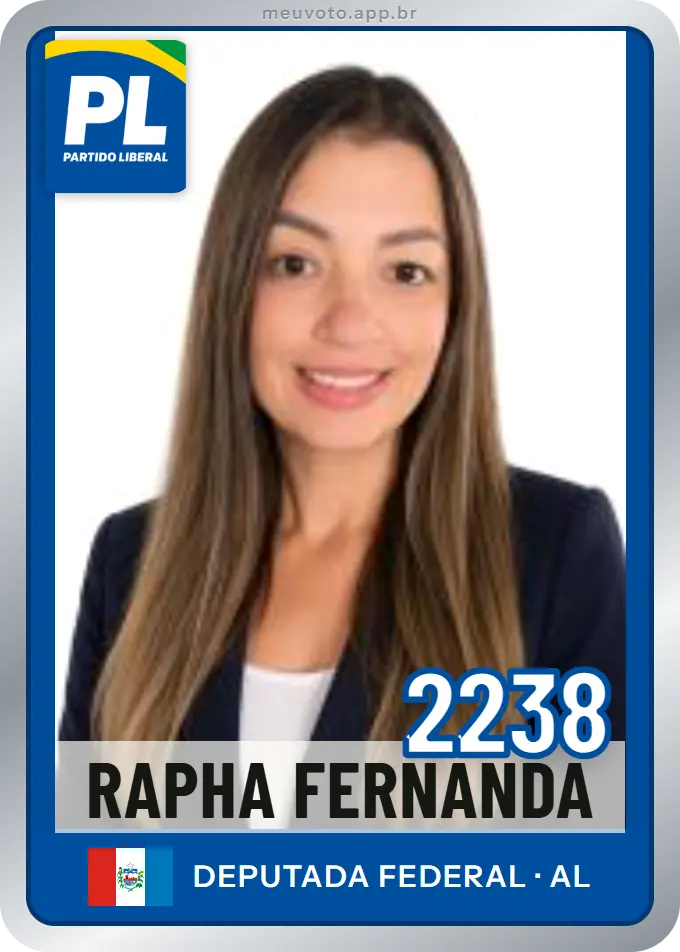 Carta de Rapha Fernanda, número 2238, PL