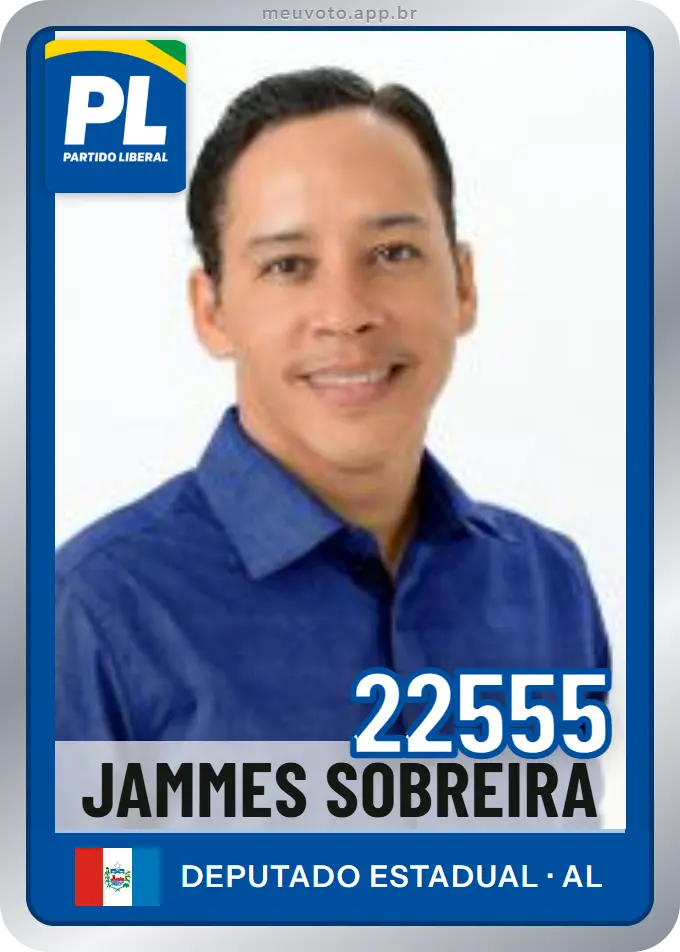 Carta de Jammes Sobreira, número 22555, PL