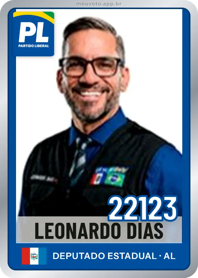 Carta de Leonardo Dias, número 22123, PL