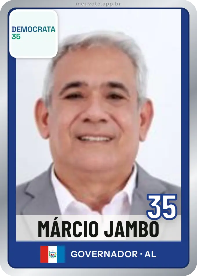 Carta de Márcio Jambo, número 35, Democrata