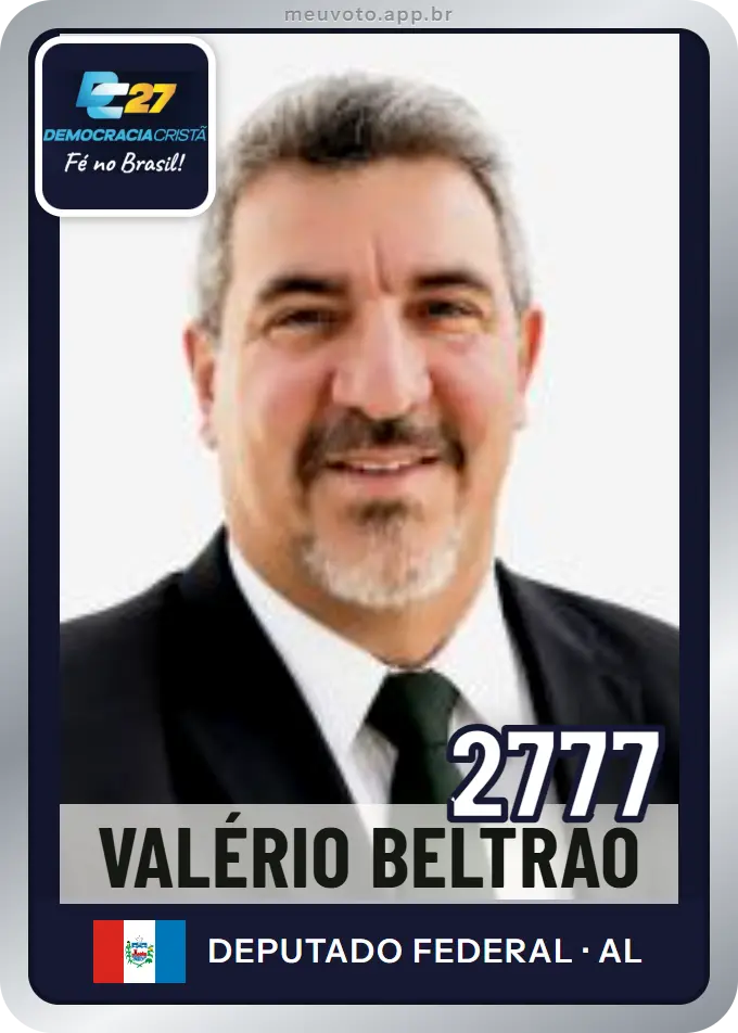 Carta de Valério Beltrão, número 2777, DC