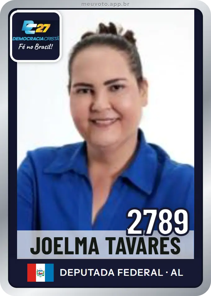 Carta de Joelma Tavares, número 2789, DC
