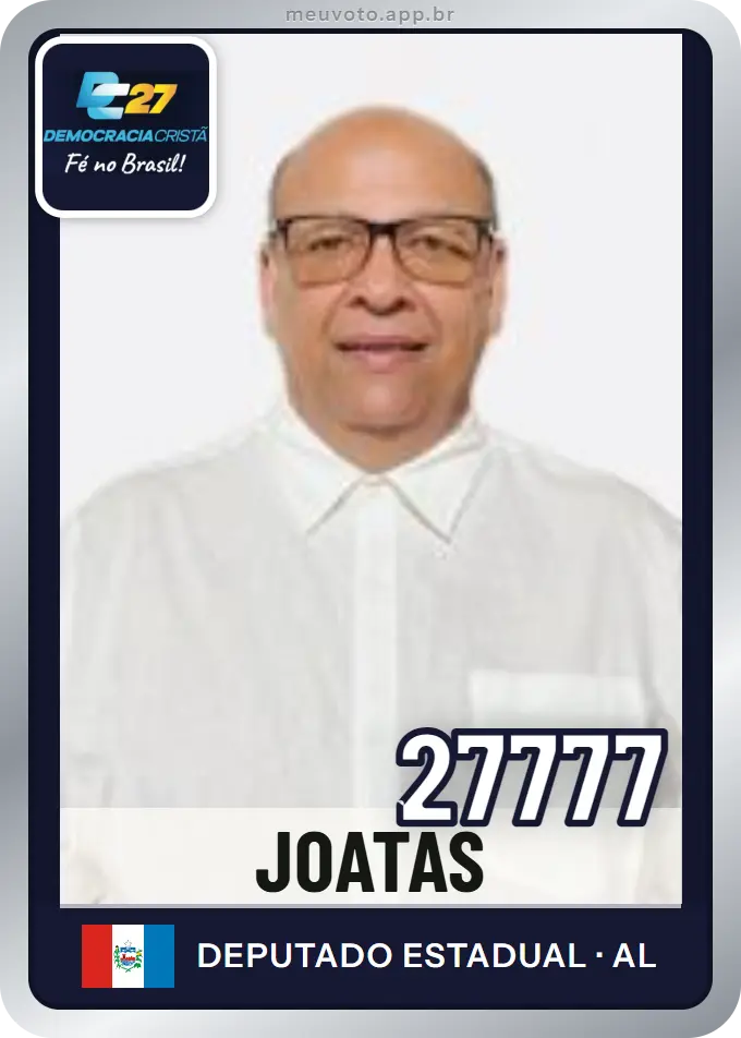 Carta de Joatas, número 27777, DC