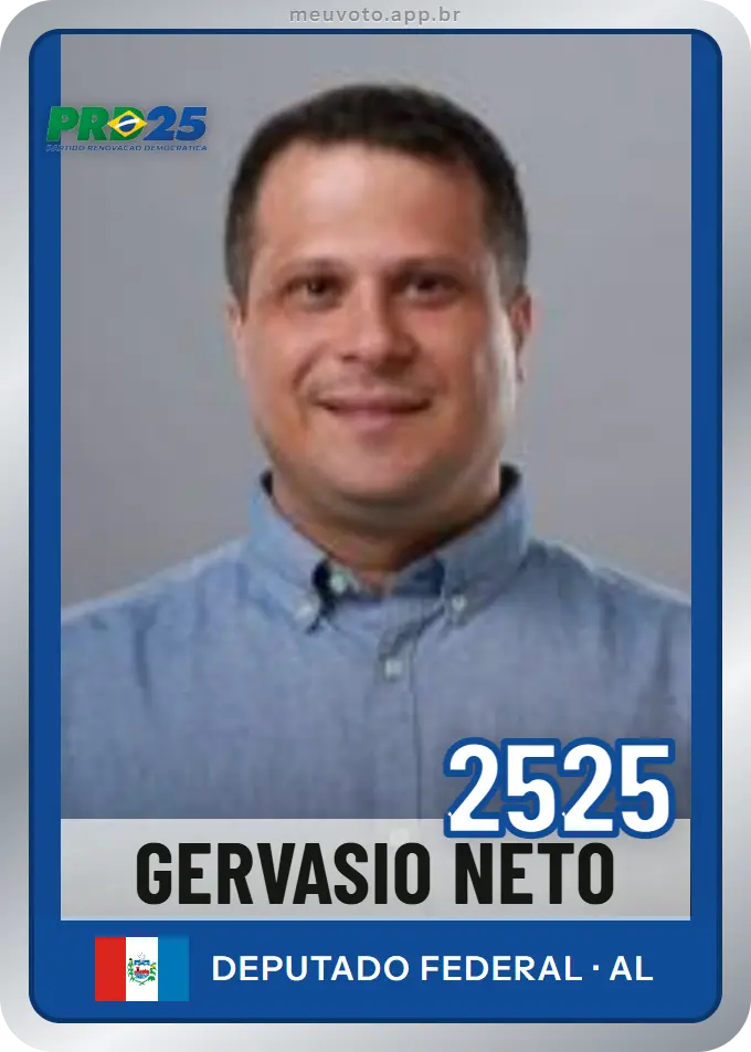 Carta de Gervasio Neto, número 2525, PRD