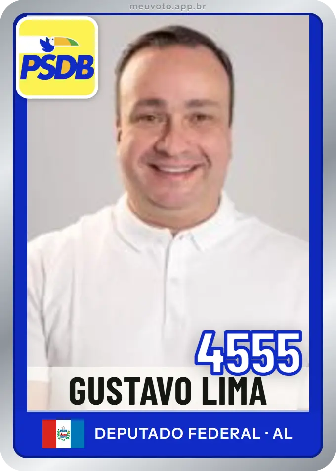 Carta de Gustavo Lima, número 4555, PSDB