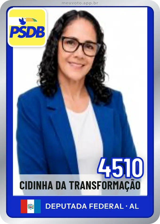 Carta de Cidinha da Transformação, número 4510, PSDB