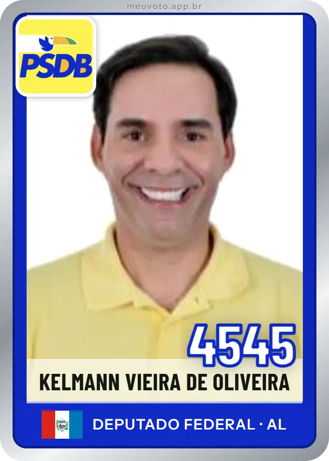 Carta de Kelmann Vieira de Oliveira, número 4545, PSDB