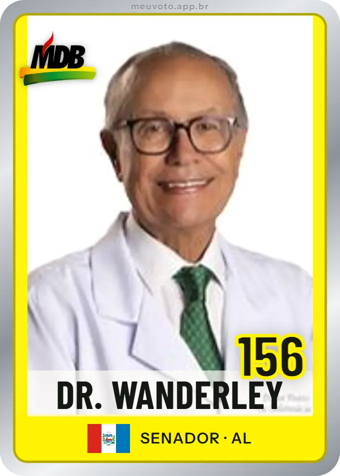 Carta de Dr. Wanderley, número 156, MDB