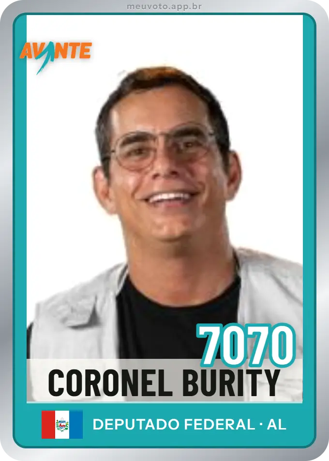 Carta de Coronel Burity, número 7070, Avante