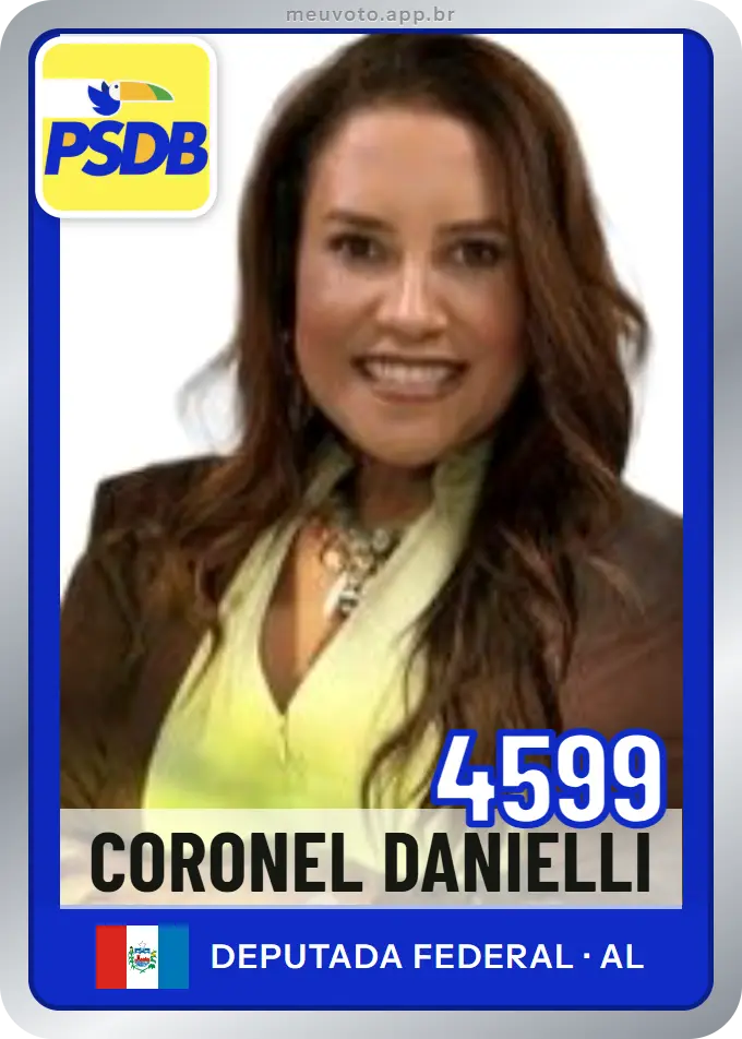 Carta de Coronel Danielli, número 4599, PSDB