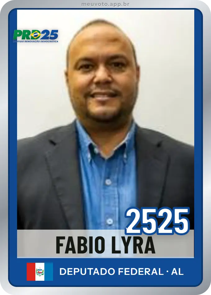 Carta de Fabio Lyra, número 2525, PRD