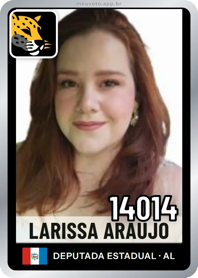 Carta de Larissa Araújo, número 14014, Missão