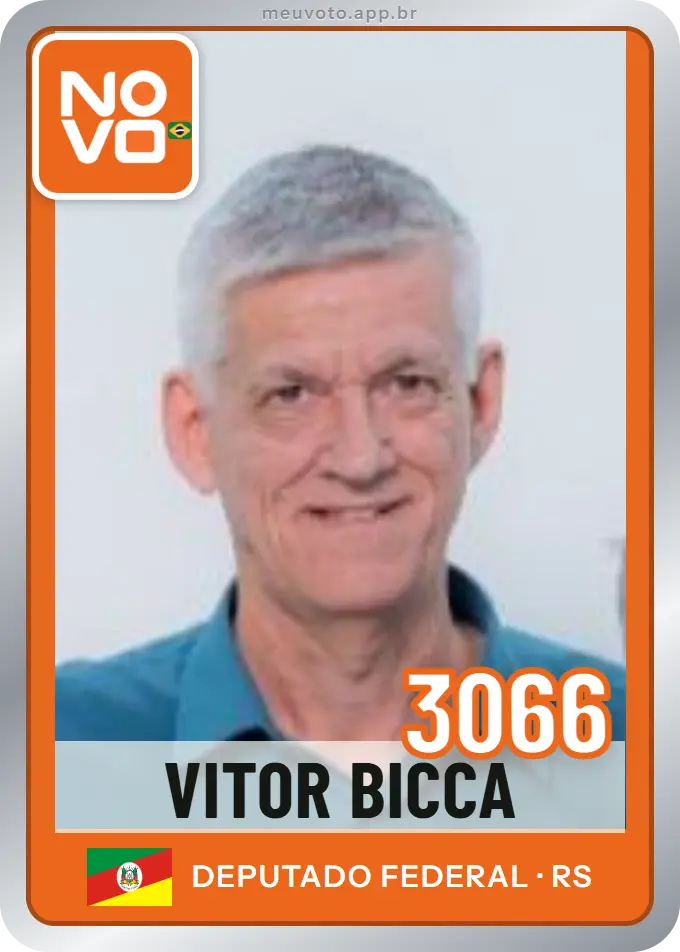 Carta de Vitor Bicca, número 3066, Novo