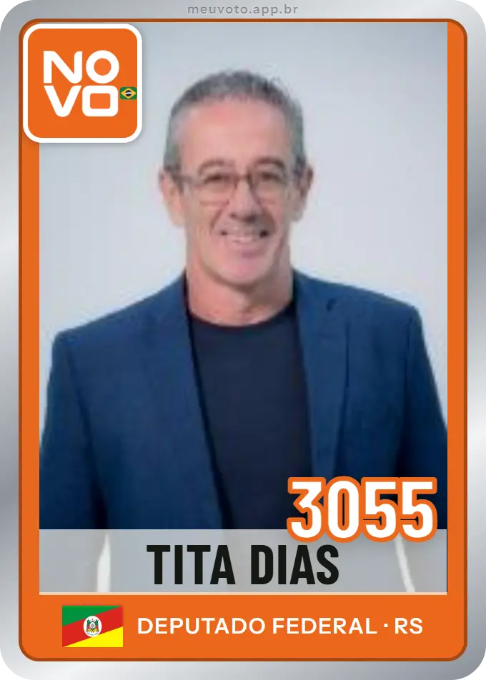 Carta de Tita Dias, número 3055, Novo