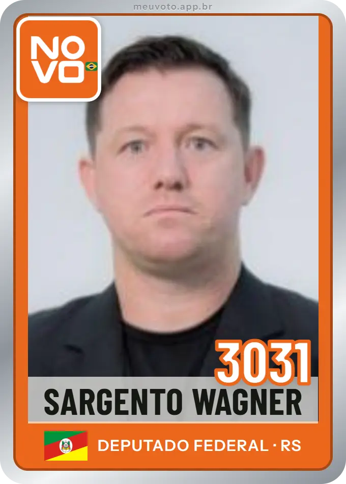 Carta de Sargento Wagner, número 3031, Novo