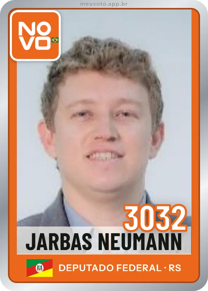 Carta de Jarbas Neumann, número 3032, Novo