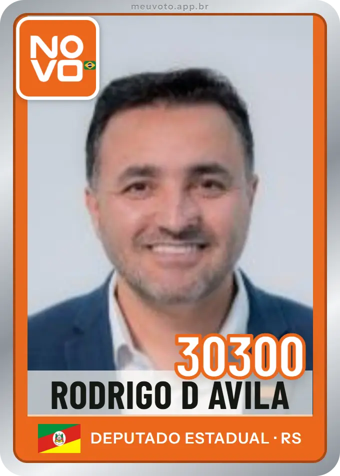 Carta de Rodrigo D Avila, número 30300, Novo
