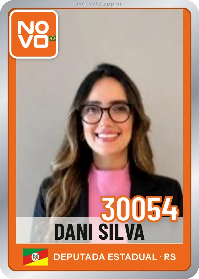 Carta de Dani Silva, número 30054, Novo