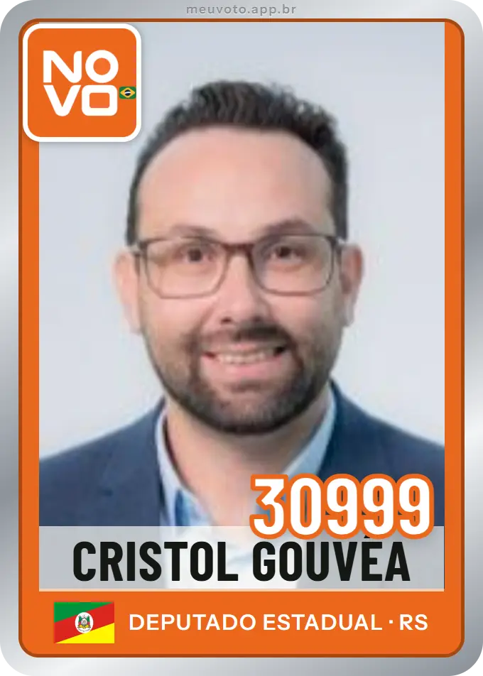 Carta de Cristol Gouvêa, número 30999, Novo