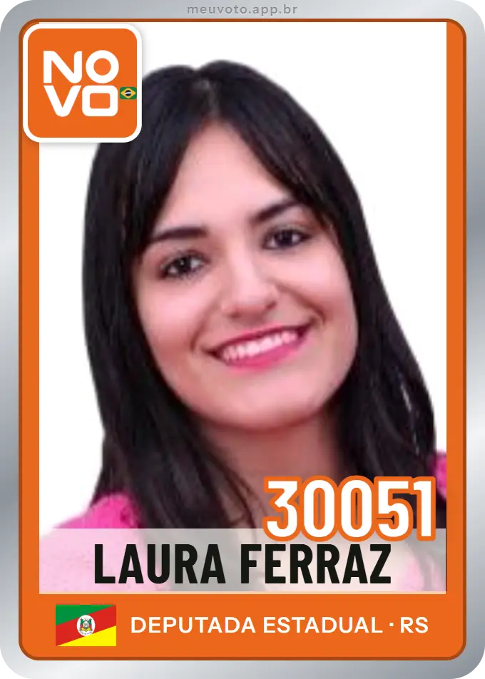 Carta de Laura Ferraz, número 30051, Novo